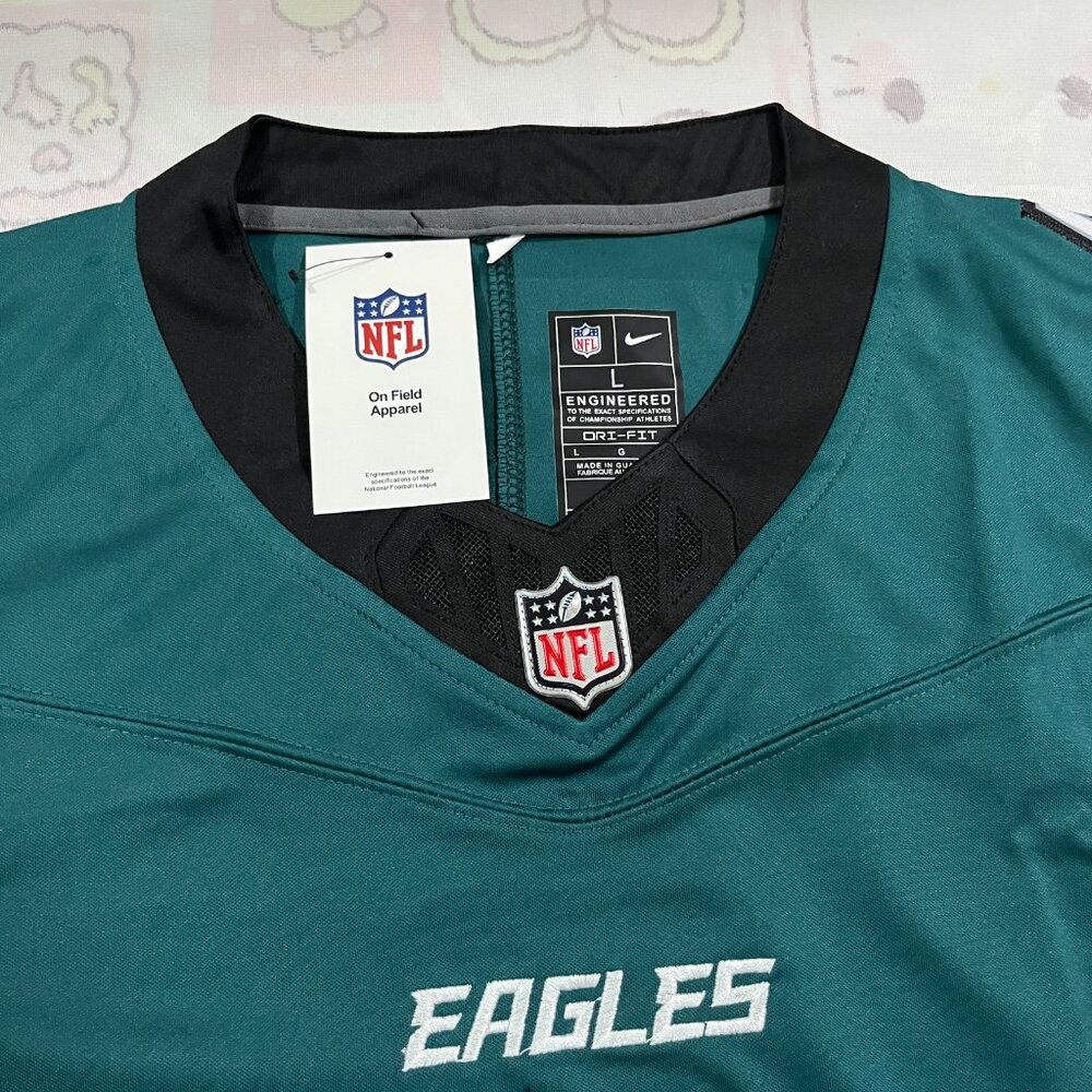 NFL Teal and Black Men's Jersey - Picture 2 of 6